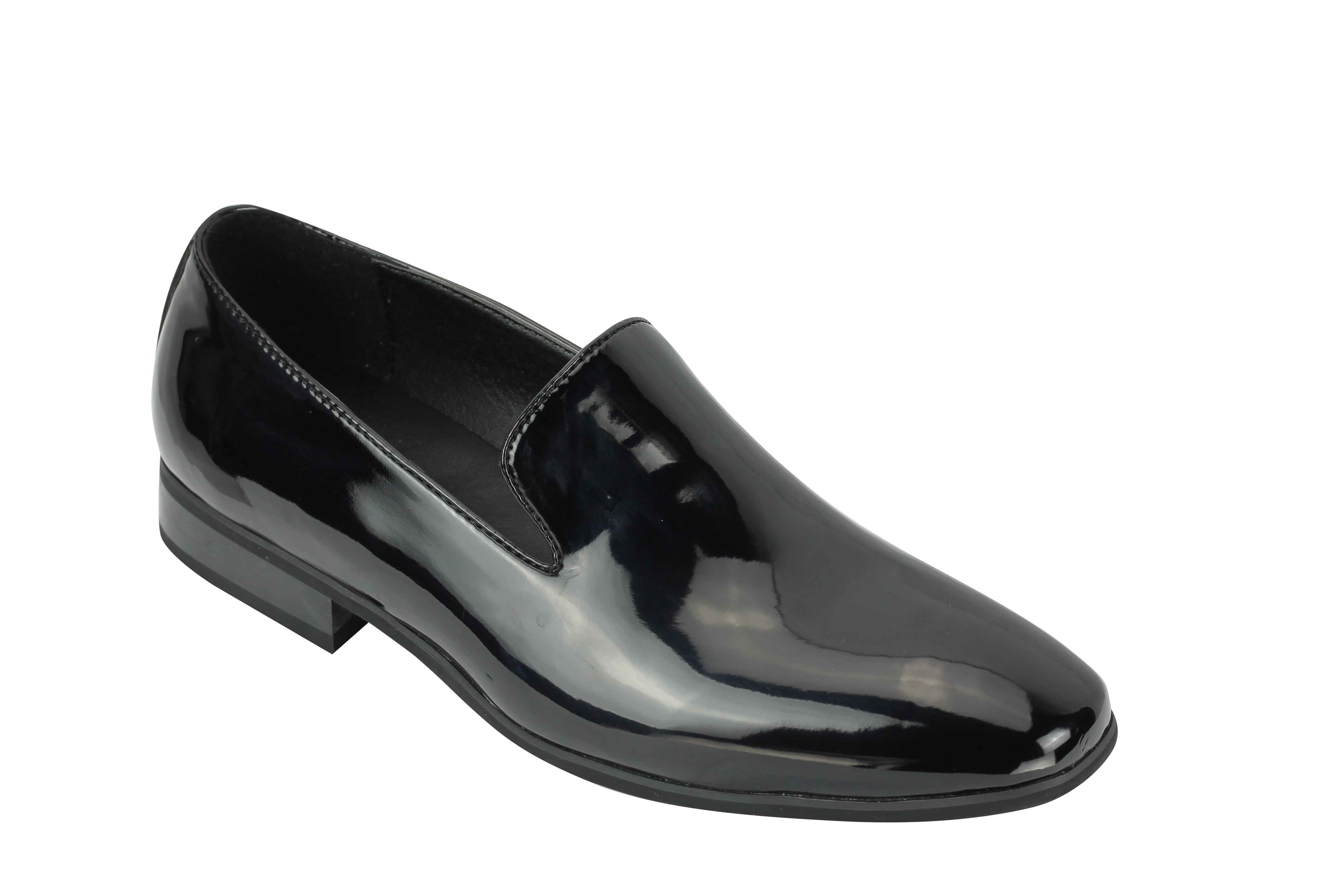 New Mens Loafers Patent Leather Smart Casual Slip on Driving Shoes UK